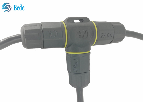 T Type 5 de Kabeldoosip68 5 Spelden van Pin Waterproof Electrical Connectors Cable