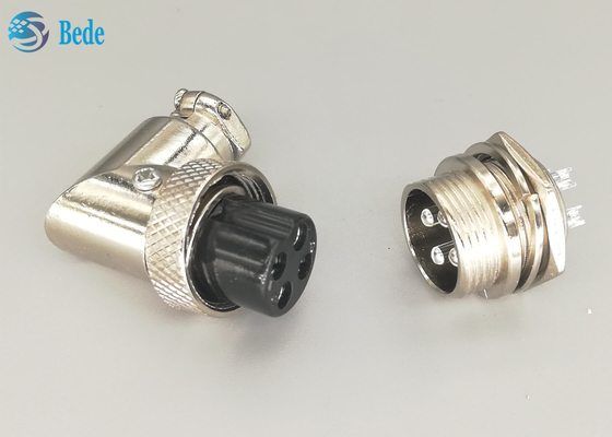 Het Comité van de de Uitrustingenelleboog van de vliegtuigengx16 4 Pin Connector Set Plug And Contactdoos zet Schakelaar op
