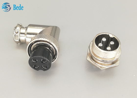 Het Comité van de de Uitrustingenelleboog van de vliegtuigengx16 4 Pin Connector Set Plug And Contactdoos zet Schakelaar op