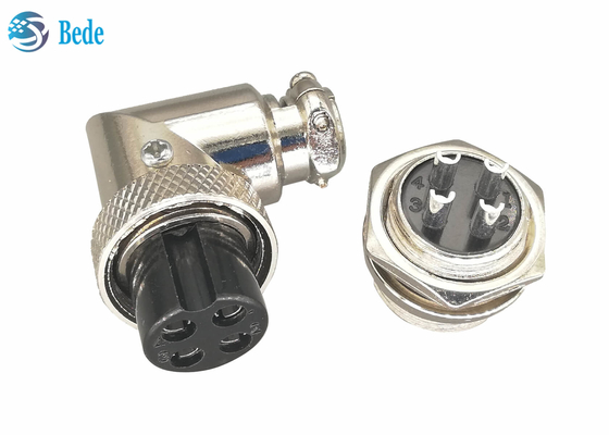 Het Comité van de de Uitrustingenelleboog van de vliegtuigengx16 4 Pin Connector Set Plug And Contactdoos zet Schakelaar op