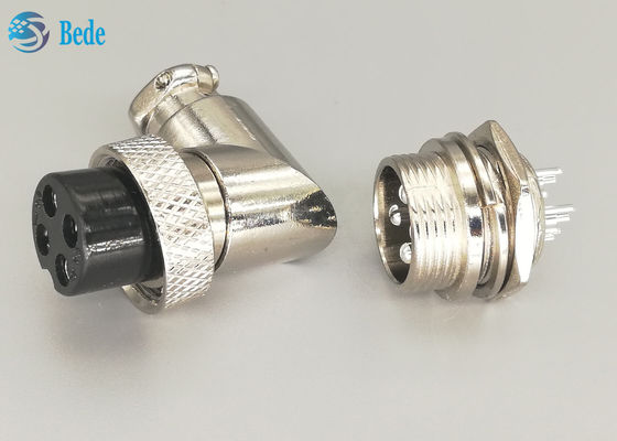 Het Comité van de de Uitrustingenelleboog van de vliegtuigengx16 4 Pin Connector Set Plug And Contactdoos zet Schakelaar op