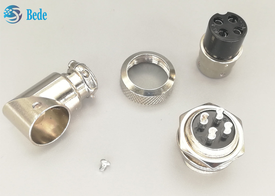 Het Comité van de de Uitrustingenelleboog van de vliegtuigengx16 4 Pin Connector Set Plug And Contactdoos zet Schakelaar op