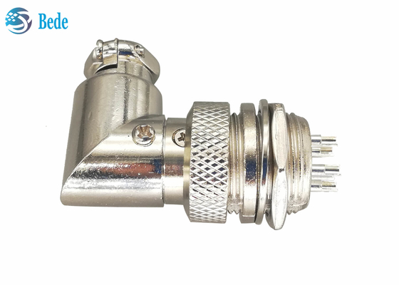 Luchtvaart Gx16 5 Pin Right Angle Connector Male en Vrouwelijke Reeksen met Alle Toebehoren