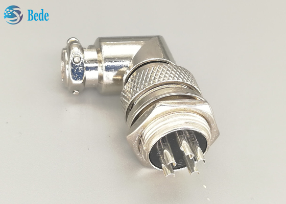 Luchtvaart Gx16 5 Pin Right Angle Connector Male en Vrouwelijke Reeksen met Alle Toebehoren