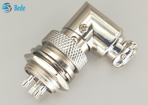 Luchtvaart Gx16 5 Pin Right Angle Connector Male en Vrouwelijke Reeksen met Alle Toebehoren