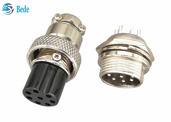 Ce-van de Luchtvaartgx16 8 Pin Connector Kits For Industrial Controle en Test Instrumenten