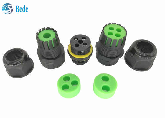 BEDE Outdoor IP68 5 Pin Waterproof Connector Output 2~4 Draden