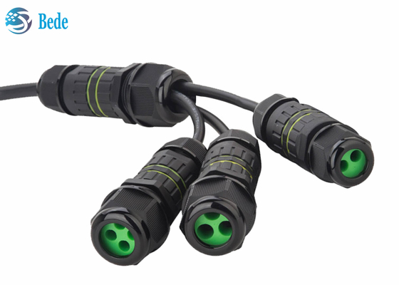 BEDE Outdoor IP68 5 Pin Waterproof Connector Output 2~4 Draden