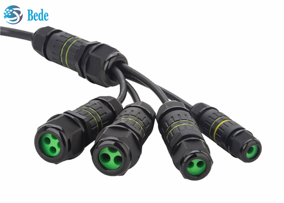 Waterdichte Kabelschakelaars IP68 4 Speldenoutput 2~4 Draden voor Muzikale Fontein Openluchtverlichting