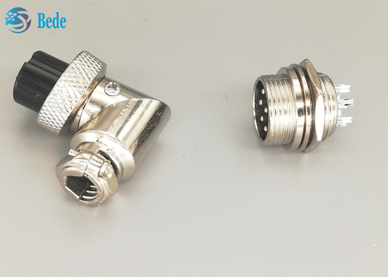 G×16 8 Speldenmannetje en FemaleAviation-het Type van L van de Schakelaarstop Zilver Geplateerde Stop