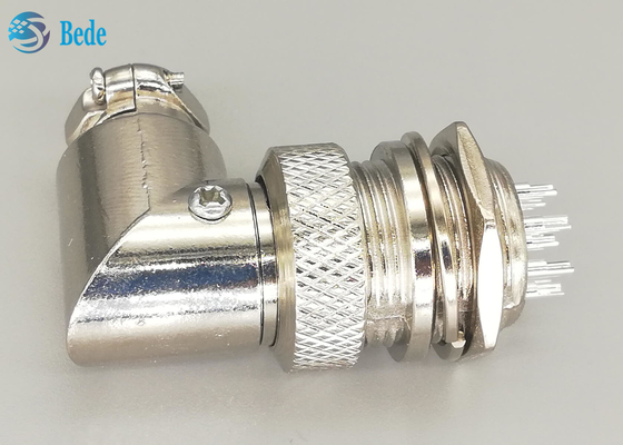 G×16 8 Speldenmannetje en FemaleAviation-het Type van L van de Schakelaarstop Zilver Geplateerde Stop