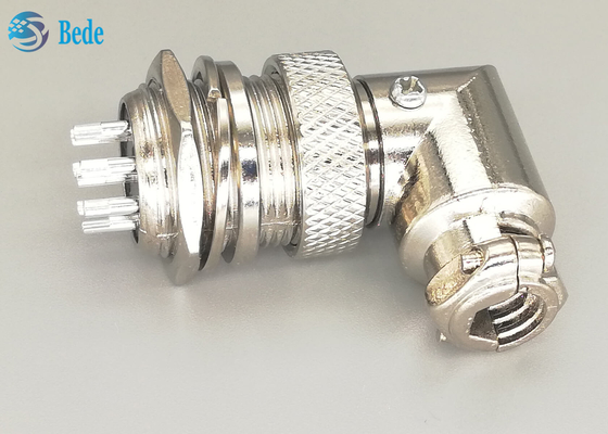 G×16 8 Speldenmannetje en FemaleAviation-het Type van L van de Schakelaarstop Zilver Geplateerde Stop