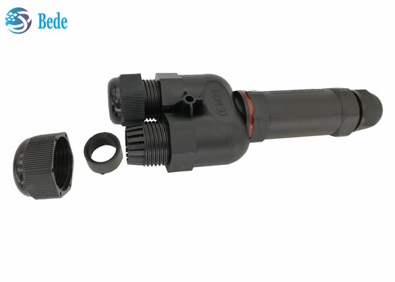 Y Type 3 Kanaal 2 3 4 5 Pin Waterproof Electrical Connectors Ip 68 250v 16~24a