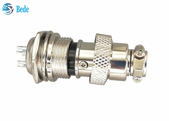 De cirkeluitrustingen van Gx16 3 Pin Connector Plug And Socket 16MM Front Mounting