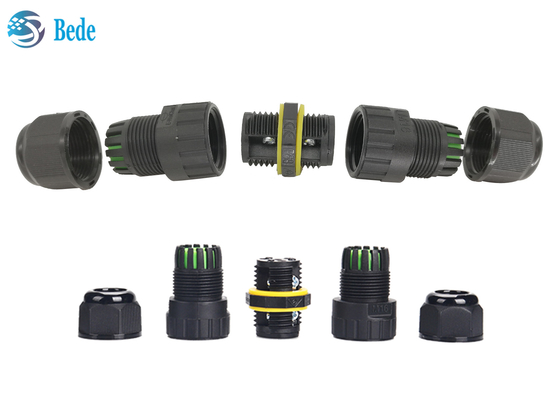 Ip68 M20 2 Pin Waterproof Wire Connectors 3 4 5 6 Spelden 2 Polen voor Openlucht en Onderwatergebruik