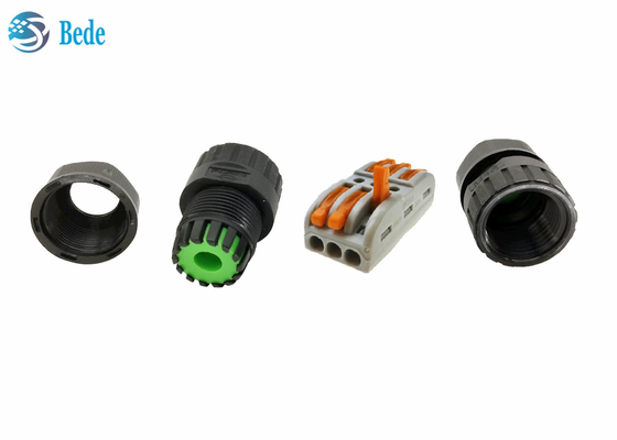 2 3 Spelden 2 Kanaal 250V 24A maken Kabelschakelaars M25 Snelle Bedrading Screwless waterdicht