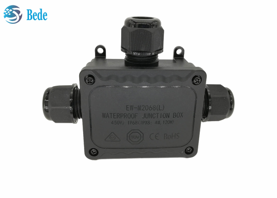 IP68 waterdichte Doos 3 van de Kabeldoos Weerbestendige Afzet Kanaal450v T Type