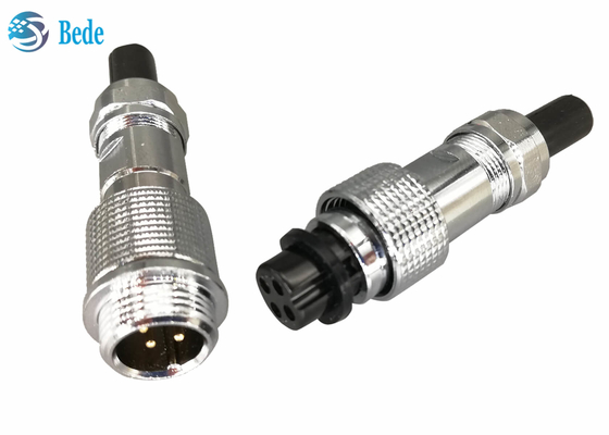 De dokkende Schakelaar IP67 van de Stijlgx12 Luchtvaart maakt 2~7 Speld 3A 200V waterdicht