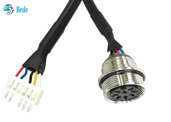 8 speld Vrouwelijke Contacten AISG ROTEN Kabel aan de Terminal van de 6 Speldengolfplaat