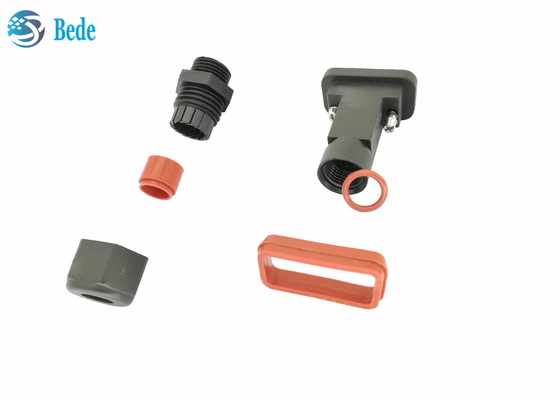 Het waterdichte Materiaal van het de Kabelgebruik IP68 PA66 van Huisvestingsd Subconnetors AISG