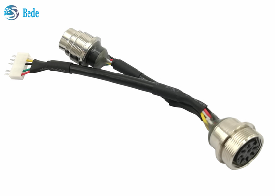 22AWG de draadmaat ROOT Kabelsmannetje aan Vrouwelijke AC 500V met SCN2.54-6P-Stop