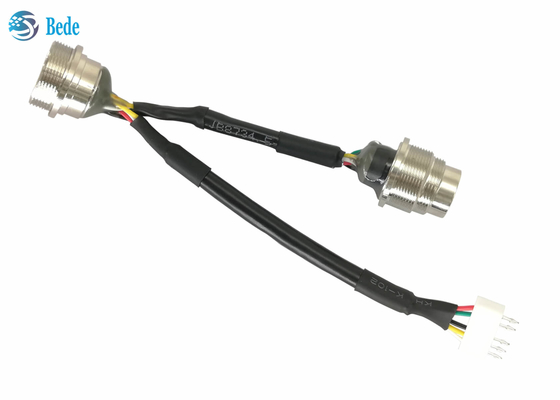 22AWG de draadmaat ROOT Kabelsmannetje aan Vrouwelijke AC 500V met SCN2.54-6P-Stop