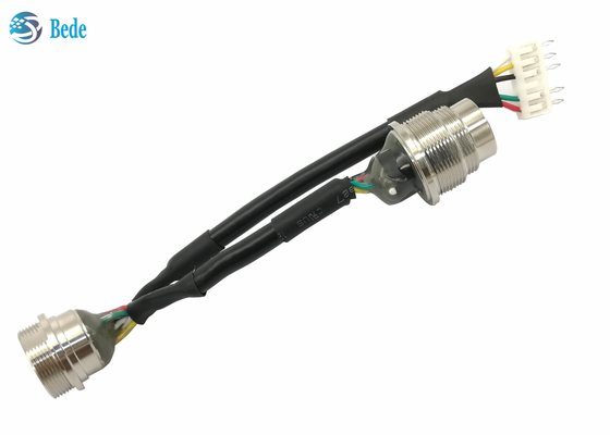 22AWG de draadmaat ROOT Kabelsmannetje aan Vrouwelijke AC 500V met SCN2.54-6P-Stop