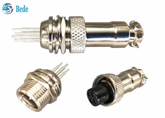 Mannetje aan Vrouwelijke Luchtvaartstop 4 het Lassenstijl 2 van PCB van Pin Kits GX16 Speld 3 4 5 6