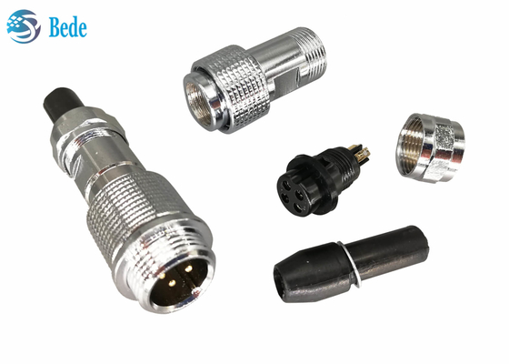 Waterdichte de Schakelaarkabel van IP68 M16 Cirkel het Dokken Stijl 6~10 Speld 4A 200V