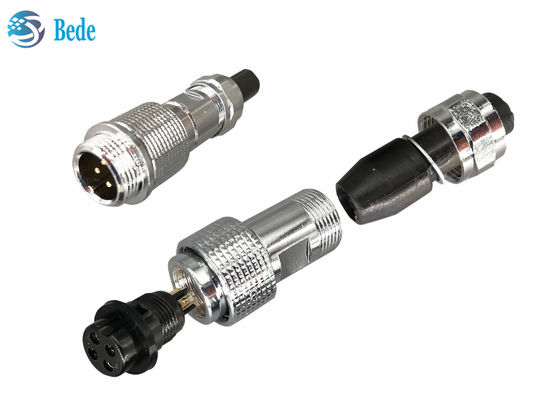 GX16 luchtvaart Waterdichte IP68 Kabel aan Kabel het Dokken Schakelaarstijl 2~10 Speld