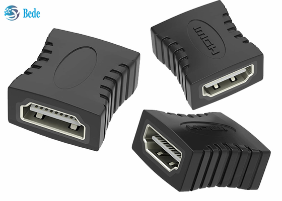 HDMI-Wijfje aan Vrouwelijke Adapter, die Twee HDMI verbinden een Mannelijke Kabelshdmi Convertor