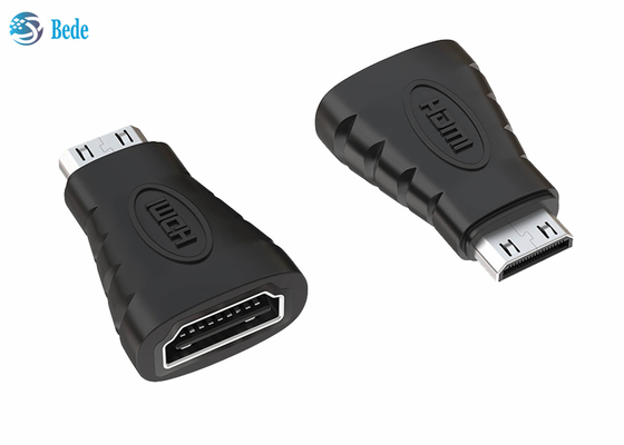 Goud Geplateerde HDMI Mini Converter, een Wijfje aan de Adapter van Mini Male HDMI