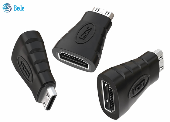 Goud Geplateerde HDMI Mini Converter, een Wijfje aan de Adapter van Mini Male HDMI