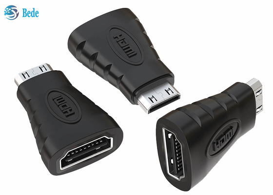 Goud Geplateerde HDMI Mini Converter, een Wijfje aan de Adapter van Mini Male HDMI