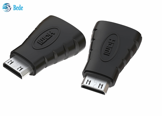 Goud Geplateerde HDMI Mini Converter, een Wijfje aan de Adapter van Mini Male HDMI