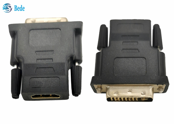 DVI-het Mannetje van Adapters dvi-D 24+1 aan de Vrouwelijke Schakelaars1688mb/s Hoge Definitie van HDMI