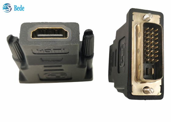 DVI-het Mannetje van Adapters dvi-D 24+1 aan de Vrouwelijke Schakelaars1688mb/s Hoge Definitie van HDMI