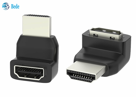 De Rechte hoekhdmi Mannetje van de 270 Graadhdmi Adapter aan Vrouwelijke l-Gesteunde Convertor 3D 4K