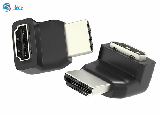 De Rechte hoekhdmi Mannetje van de 270 Graadhdmi Adapter aan Vrouwelijke l-Gesteunde Convertor 3D 4K