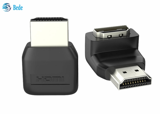 HDMI-de Adapter van de Koppelings Rechte hoek 90 Graadmannetje aan Wijfje voor HDTV Laptop PS4 PS5 Xbox