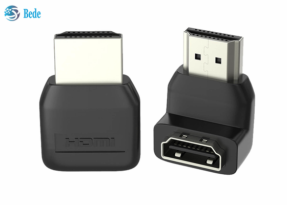 HDMI-de Adapter van de Koppelings Rechte hoek 90 Graadmannetje aan Wijfje voor HDTV Laptop PS4 PS5 Xbox