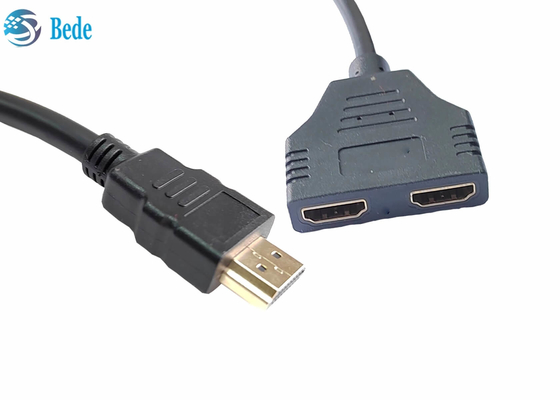 1 in 2 uit de Volledige Splitser van HD 1080P 3D4K HDMI voor Dubbele Monitorsduplicaat/Spiegel