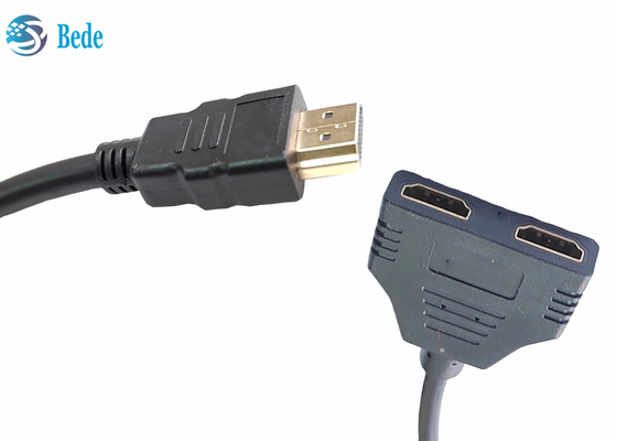1 in 2 uit de Volledige Splitser van HD 1080P 3D4K HDMI voor Dubbele Monitorsduplicaat/Spiegel