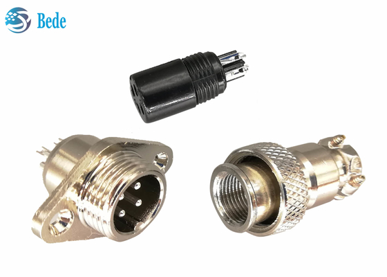 Ruitflens Gx12 5 de Militaire Cirkelschakelaars van Pin Connector 3A 200V