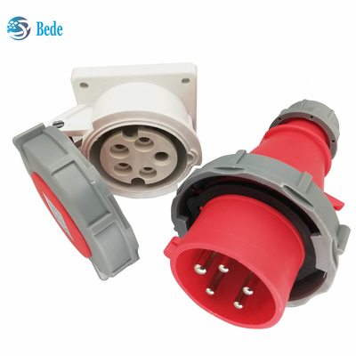 Waterdichte Industriële de Stopcontactdozen 5Pins 3P+N+E 16Amp van IP67 en 32Amp-Comité Opzettend Type