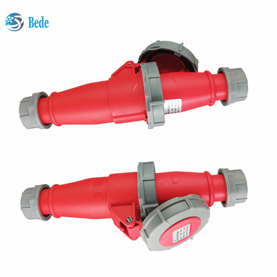 IP67 Industrial Plug Socket 4 Pins ((3P+E) 16 en 32 Amp Docking Type