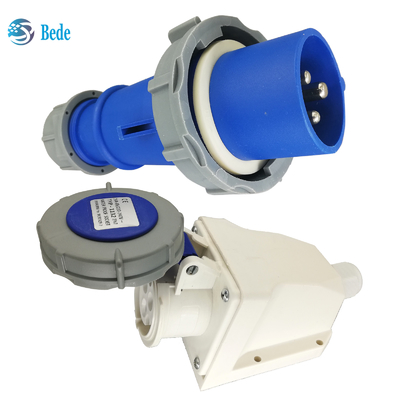 Industrial Plug Socket 16 Amp 220V-250V 3Pins Muurmontage Type Voor industriële apparatuur