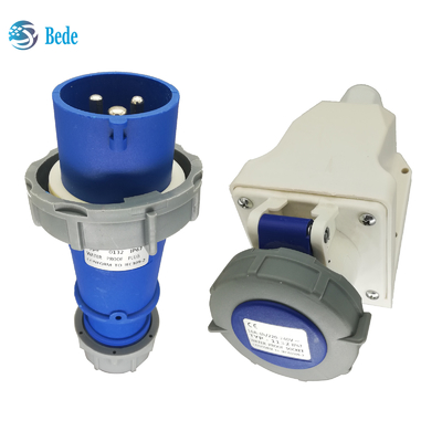 Industrial Plug Socket 16 Amp 220V-250V 3Pins Muurmontage Type Voor industriële apparatuur