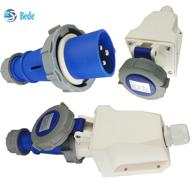 Industrial Plug Socket 16 Amp 220V-250V 3Pins Muurmontage Type Voor industriële apparatuur