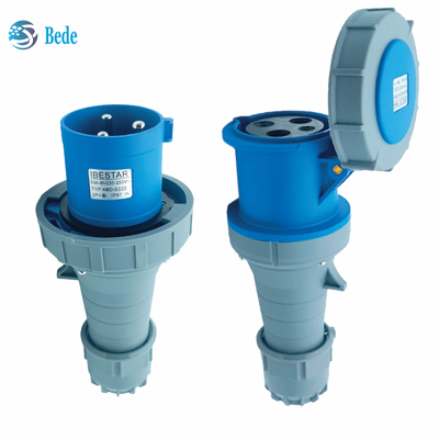 OEM/ODM Industrial Plug And Socket Coupler betrouwbaar en efficiënt 63A / 125A 3 pinnen
